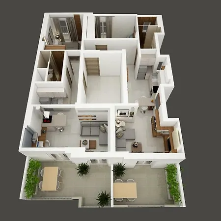 Apartment Incitybnb - Mare Terrace Suites *